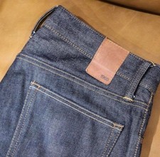 Jeans jeans Gap 1969 Selvedge cru 34x32/30 reto 100% algodão outono raro 12, usado comprar usado  Enviando para Brazil