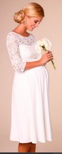 Umstandsbrautkleid hochzeitskl gebraucht kaufen  Verl