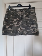 Camouflage denim skirt for sale  DONCASTER
