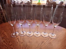 Ribbed champagne flute for sale  Fond Du Lac