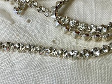 Rhinestone trim bridal for sale  Elizabethtown