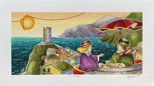 Francesco Nesi- Serigrafia Original em Papel "TORRE MAGICA" comprar usado  Enviando para Brazil