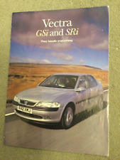 Folheto VAUXHALL VECTRA GSi e SRi 1997/98 em muito bom estado comprar usado  Enviando para Brazil