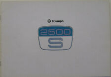 Triumph 2500s original for sale  BATLEY