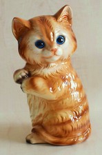Cat ornament ginger for sale  DERBY