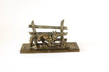 Rack de cartas vintage bronze raposa decoração de mesa campo caça, usado comprar usado Rack de cartas vintage bronze raposa decoração de mesa campo caça, usado comprar usado  Enviando para Brazil