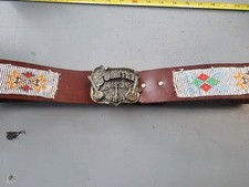 Brown leather belt for sale  MAIDENHEAD