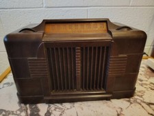Antigo tubo de mesa baquelite CO-OP AM Radio National Co-Operatives inc. R-64 comprar usado  Enviando para Brazil