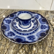 Antique flow blue for sale  Arnold