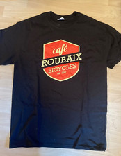 Camiseta, logotipo Cafe Roubaix, média comprar usado  Enviando para Brazil