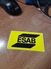 Adesivo vintage esab usato  Brescia