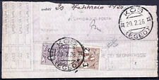 Regno v.e.iii segnatasse usato  Seregno