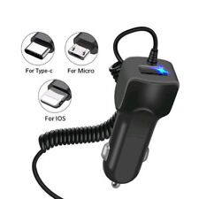 Carregador de carro tipo C para micro USB carregamento rápido para celular Android Samsung comprar usado  Enviando para Brazil