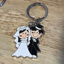 Chaveiro de metal lembrança casamento noivo marido esposa noiva fofo FOB comprar usado  Enviando para Brazil