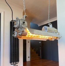 Original à prova de chamas alumínio fundido industrial vintage tubo duplo luz - Grande, usado comprar usado Original à prova de chamas alumínio fundido industrial vintage tubo duplo luz - Grande, usado comprar usado  Enviando para Brazil