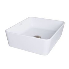Pia de vaso de banheiro Vigo VG04003 sirena branca 18" pedra fosca, usado comprar usado  Enviando para Brazil