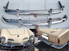 Para-choques Volkswagen Karmann Ghia estilo EUA (1955-1966) por aço inoxidável NOVO comprar usado Para-choques Volkswagen Karmann Ghia estilo EUA (1955-1966) por aço inoxidável NOVO comprar usado  Enviando para Brazil
