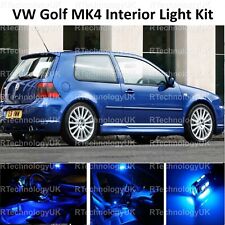 Usado, AZUL PREMIUM para VW GOLF MK4 IV KIT DE LUZ LED INTERIOR DE CARRO LÂMPADAS DE XENÔNIO PURO GTI comprar usado  Enviando para Brazil