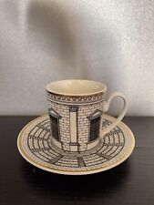 Coffee Cup and Saucer Palladiana by Piero Fornasetti for Rosenthal Classic, Germ, używany na sprzedaż  PL