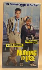 Nothing to Lose VHS 1998 Martin Lawrence Tim Robbins **Buy 2 Get 1 Free** comprar usado  Enviando para Brazil