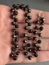 garnet necklace for sale  BRIGHTON