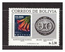 Selos de olho de boi da Bolívia 1993, sem marca de charneira 150 anos 1v 37180 comprar usado  Enviando para Brazil