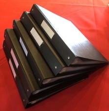 Ring binders black for sale  YORK