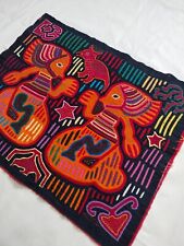 Usado, Lindo painel de bordado vintage panamá mola kuna aplique it1016 comprar usado  Enviando para Brazil