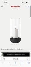 Stelton sturmlaterne hurricane gebraucht kaufen  Zapfendorf