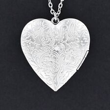 Flower heart locket for sale  Loudon