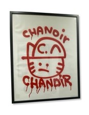 Chanoir dessin aérosol d'occasion  Paris XX
