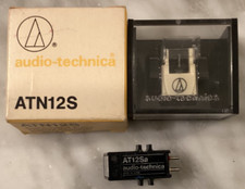 CARTUCHO AUDIO TECHNICA AT12SA E NOVO AUDIO TECHNICA ATN12S SHIBATA STYLUS + ESTOJO comprar usado  Enviando para Brazil