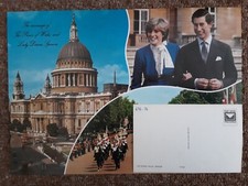 Postcard marriage prince for sale  LEICESTER