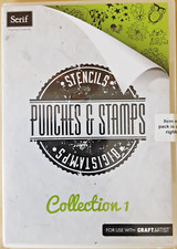 Serif punches stamps for sale  SHIPLEY