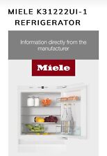 Miele k31222ui undercounter d'occasion  Expédié en Belgium