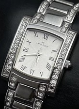 Vintage Novo ANNE KLEIN Tank Curvex Relógio de Quartzo Feminino 30mm Moldura de Diamante SS comprar usado Vintage Novo ANNE KLEIN Tank Curvex Relógio de Quartzo Feminino 30mm Moldura de Diamante SS comprar usado  Enviando para Brazil