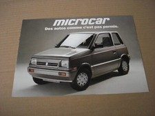 Catalogue voiturette microcar d'occasion  France
