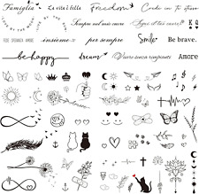 Fogli tatuaggi temporanei usato  Roma