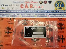 Targhetta omologazione alfa usato  Roma
