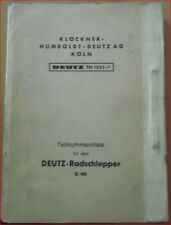 Deutz schlepper teilenummern gebraucht kaufen Deutz schlepper teilenummern gebraucht kaufen  Recke