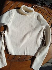 Adorable pull blancnasty d'occasion  France