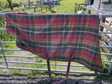 6ft red check for sale  SOWERBY BRIDGE