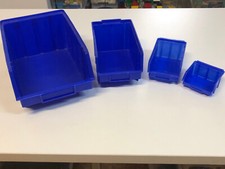 Stapelboxen lagerboxen sichtla gebraucht kaufen  Neustadt/Dosse