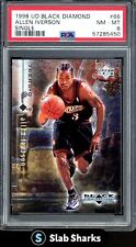 1999 UPPER DECK BLACK DIAMOND #66 ALLEN IVERSON SINGLE QUASE PERFEITO-MT PSA 8, usado comprar usado  Enviando para Brazil