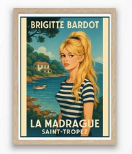 Affiche illustration brigitte d'occasion  Paris-
