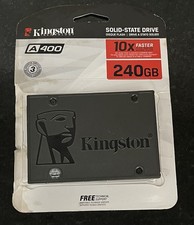 SSD Kingston. A400. 240 GB. SA400S37/240G. 10x mais rápido. Veja a descrição., usado comprar usado  Enviando para Brazil