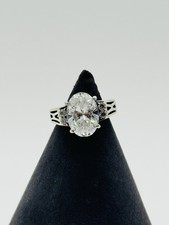 Diamonique sterling silver for sale  Terra Bella