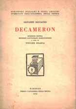 Decameron giovanni boccaccio usato  Cambiago