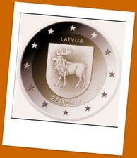 Euro gedenkmünze lettland gebraucht kaufen  Marburg