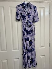 Ladies purple floral for sale  CHURCH STRETTON